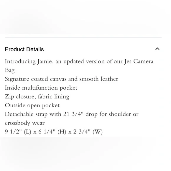 Coach Jamie Camera Bag in Signature Canvas - Picture 5 of 5